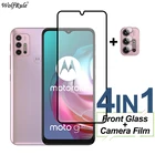 Закаленное стекло с полным покрытием для Motorola Moto G30 G71 G41 G31 G50 G20 G10, Защитная пленка для экрана камеры Moto G10 G20 G30