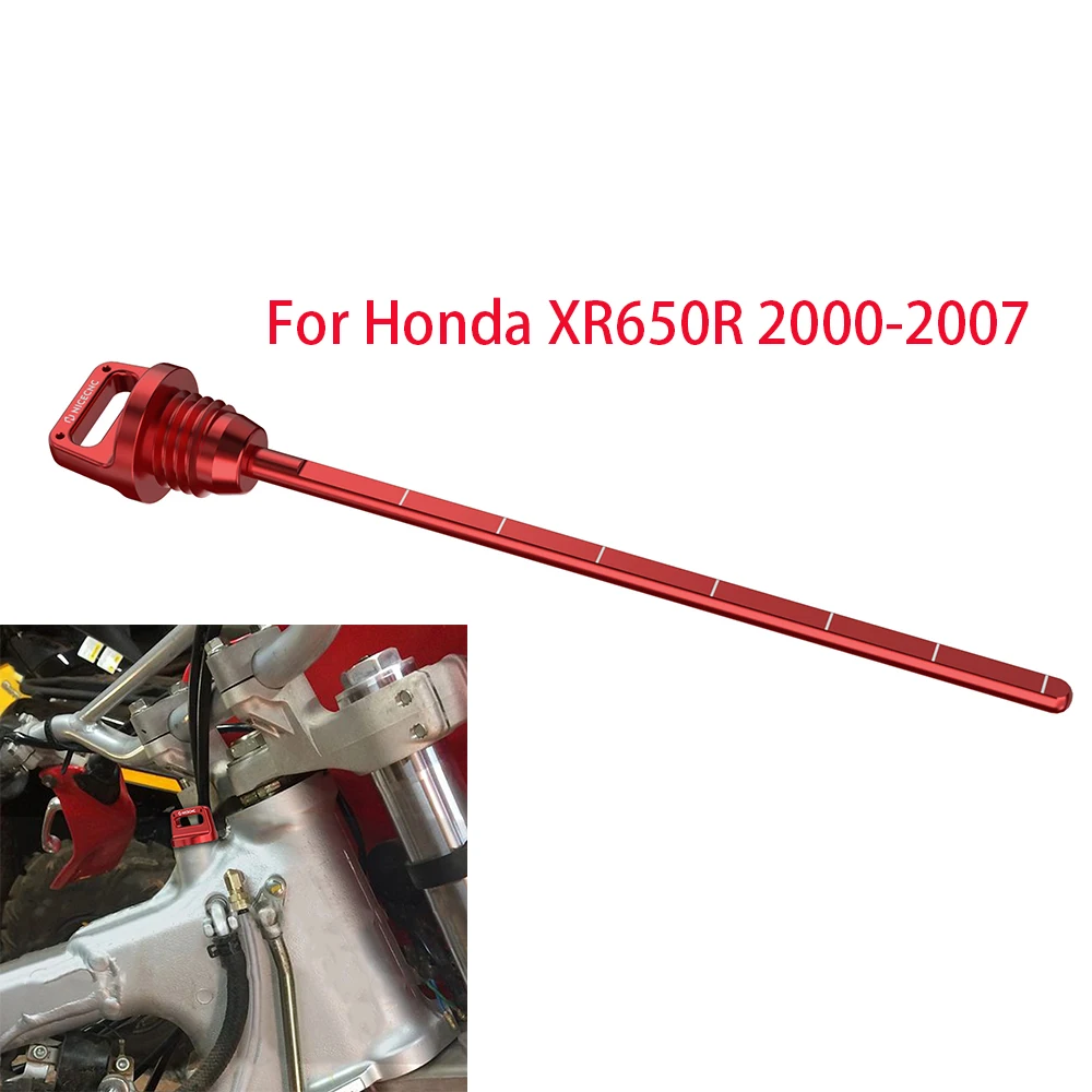 

NICECNC Engine Oil Dipstick Stick Plug Cap For Honda XR650R XR 650R 650 R 2000-2007 2006 2005 2004 2003 2002 2001 Motorcycle