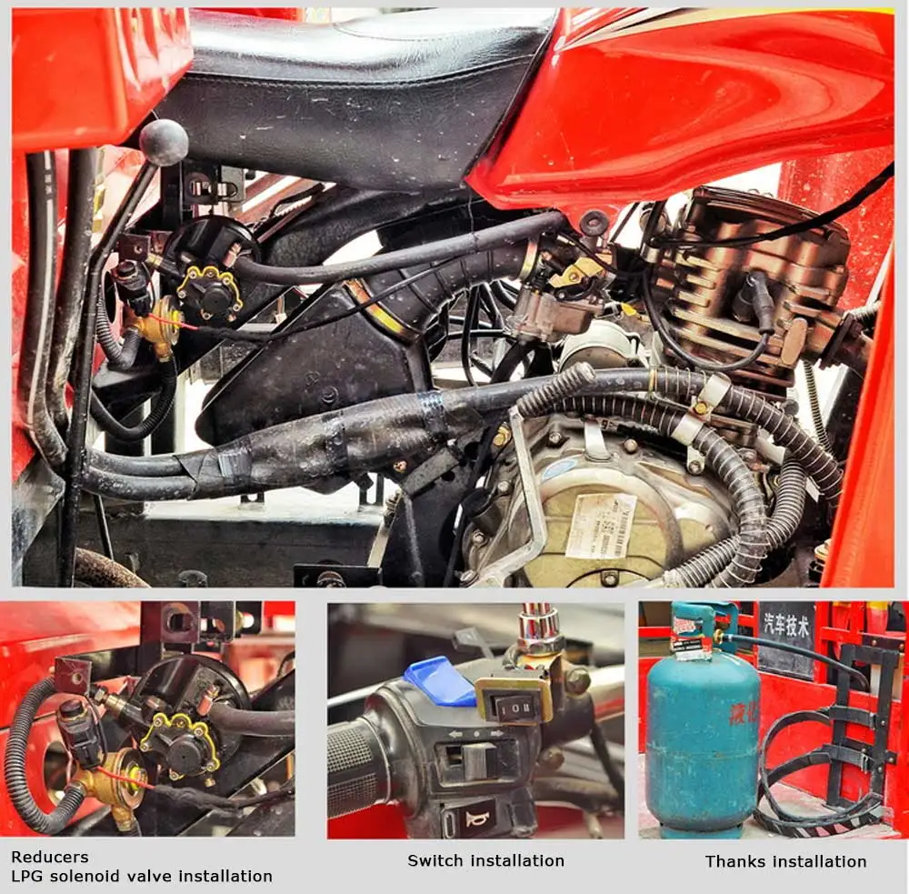 Сжиженный газовый испаритель для мотоциклов сжиженный газ модифицированный