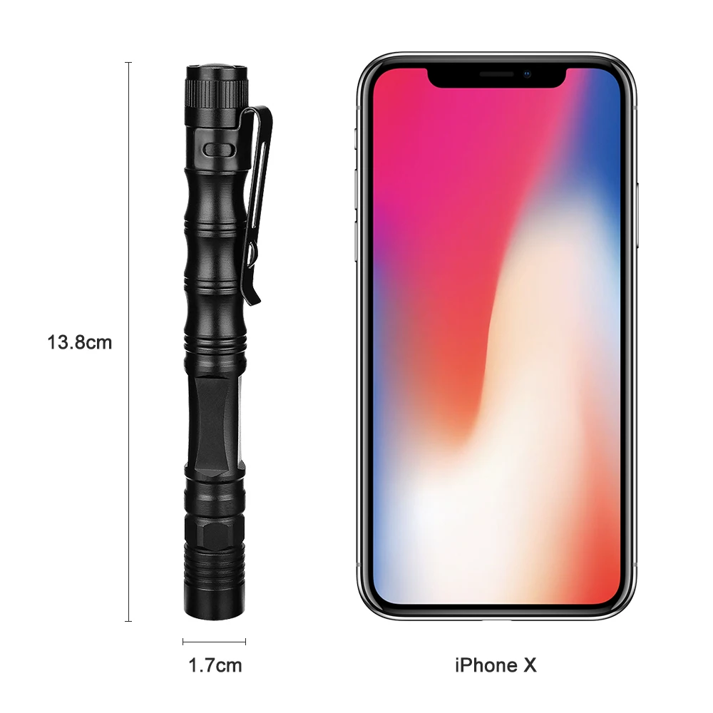 Мини XPE R3 Портативный вспышка светильник одиночный режим Светодиодная лампа в