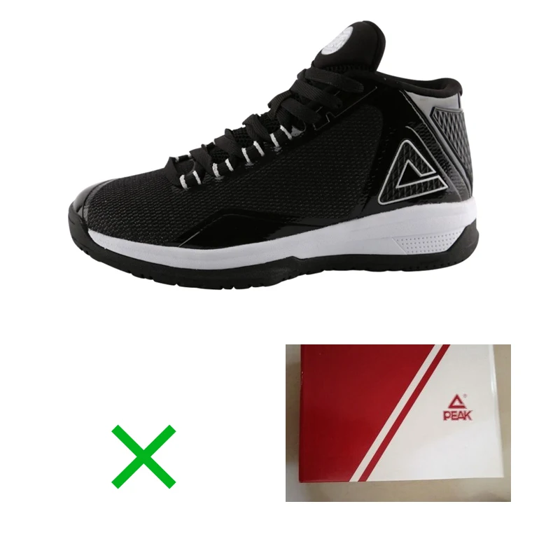 Black 1 Пик баскетбольные кроссовки TONY PARKER, Детская безопасность, амортизация, дышащий верх, сетчатые кроссовки, устойчивый каблук - Цвет: Black 1