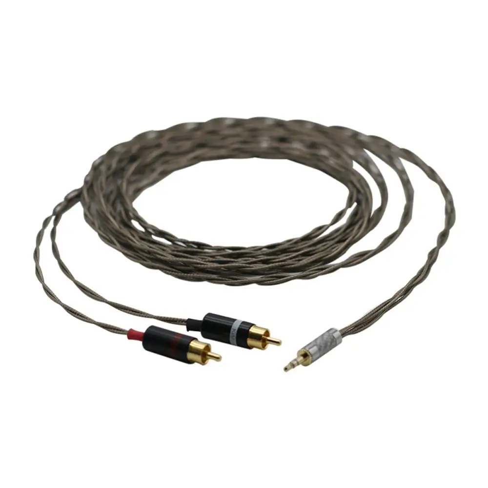 Кабель Штекерный halофициальные Hi-Fi 3 5 мм на 2 RCA кабель Nordost Odin позолоченный двойной
