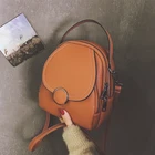 Дизайнерский Женский мини-рюкзак из искусственной кожи, модные маленькие школьные ранцы для девочек-подростков, Повседневная Дамская сумка на ремне