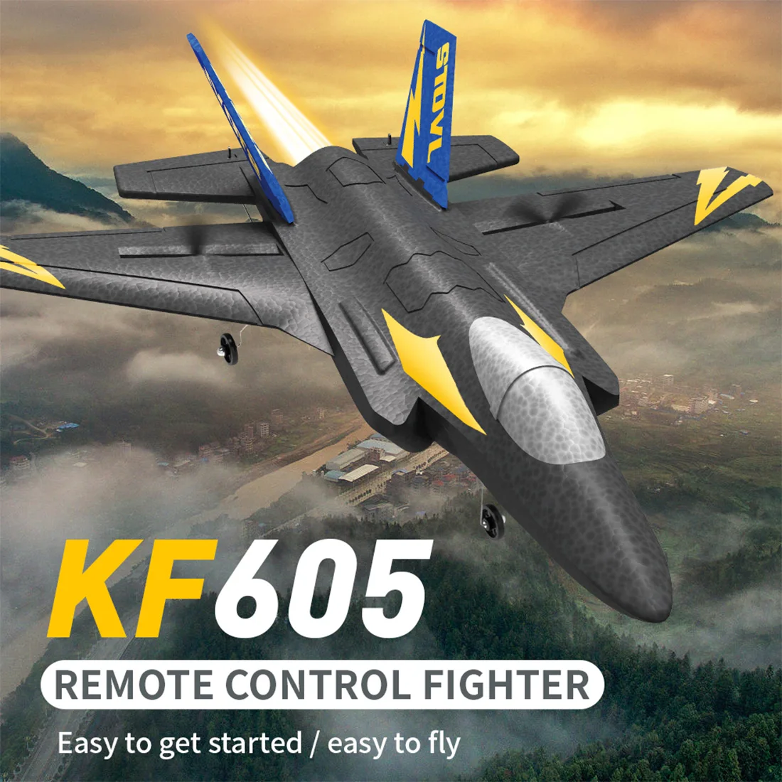 

FEICHAO F35 2,4G четырехканальный планер ручной метательный пенопластовый самолет со встроенным гироскопом модель радиоуправляемого самолета с ...