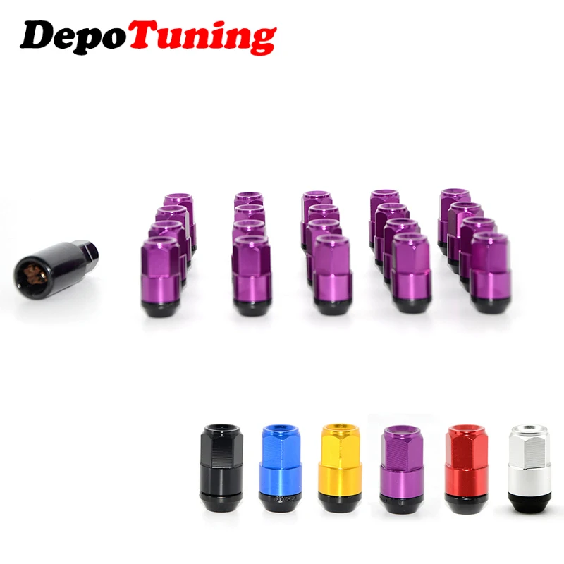 DepoTuning 2019 New product 20Pcs Set M12X1.5 41MM Aluminum and iron Tuner Lugs Nuts Wheels | Автомобили и мотоциклы