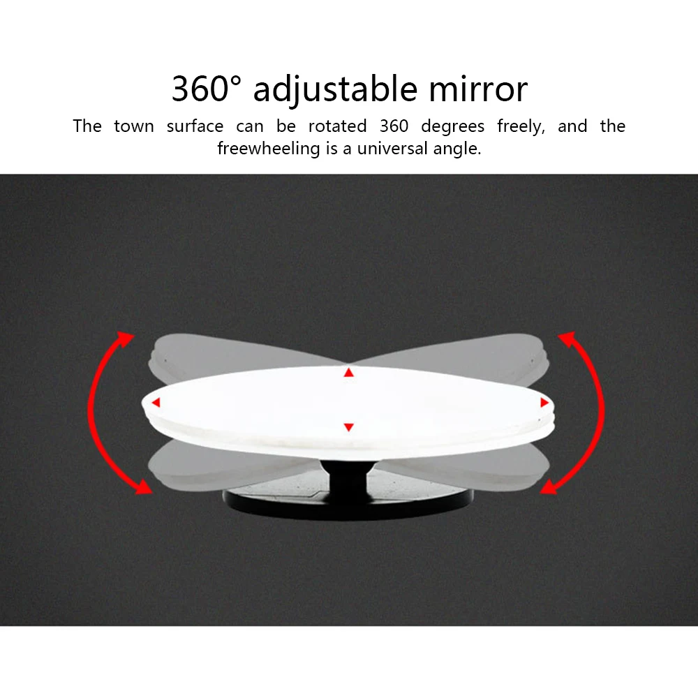 1 шт. автомобильное круглое выпуклое зеркало с углом обзора 360 градусов боковое