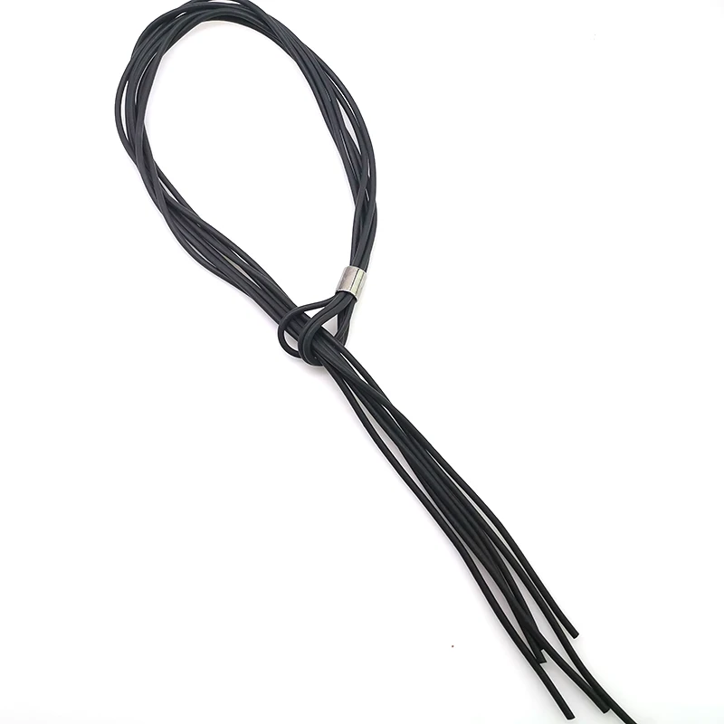YD& YDBZ Новое резиновое ожерелье с кисточками женское длинное ожерелье ювелирные изделия Регулируемые цепочки эластичное ожерелье s модные аксессуары подарки