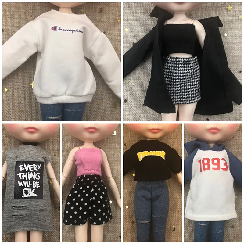 Blyth кукла Blyth наряд костюм для 1/6 BJD Licca тело костюм игрушка девушка подарок для куклы Индивидуальные