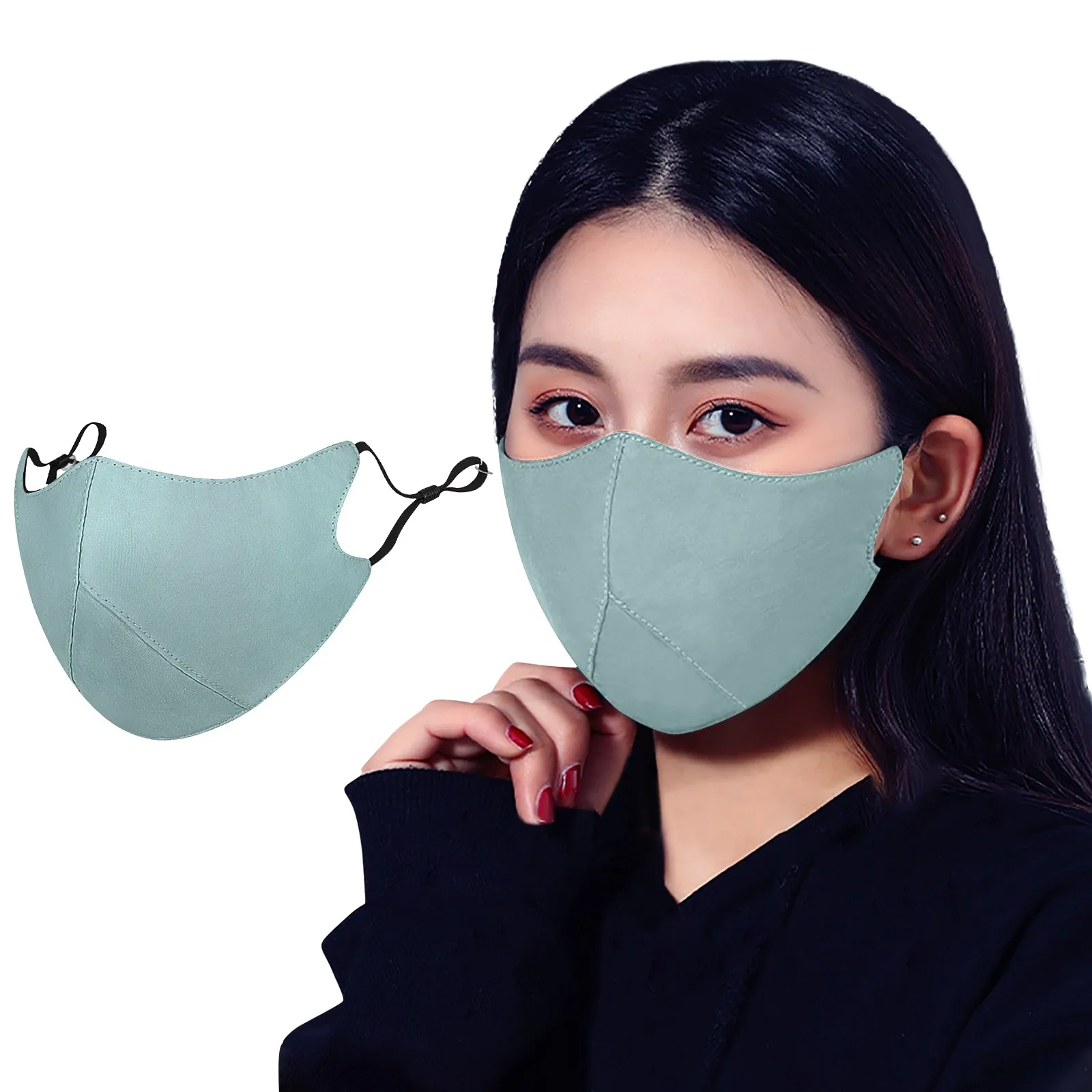 Респиратор для взрослых многоразовый с защитой от ветра | Тематическая одежда и