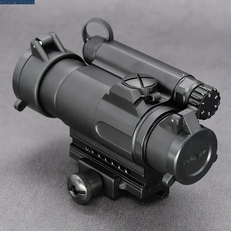 Тактическая Винтовка M4 1x40 с красной точкой прицел из алюминиевого сплава 20 мм
