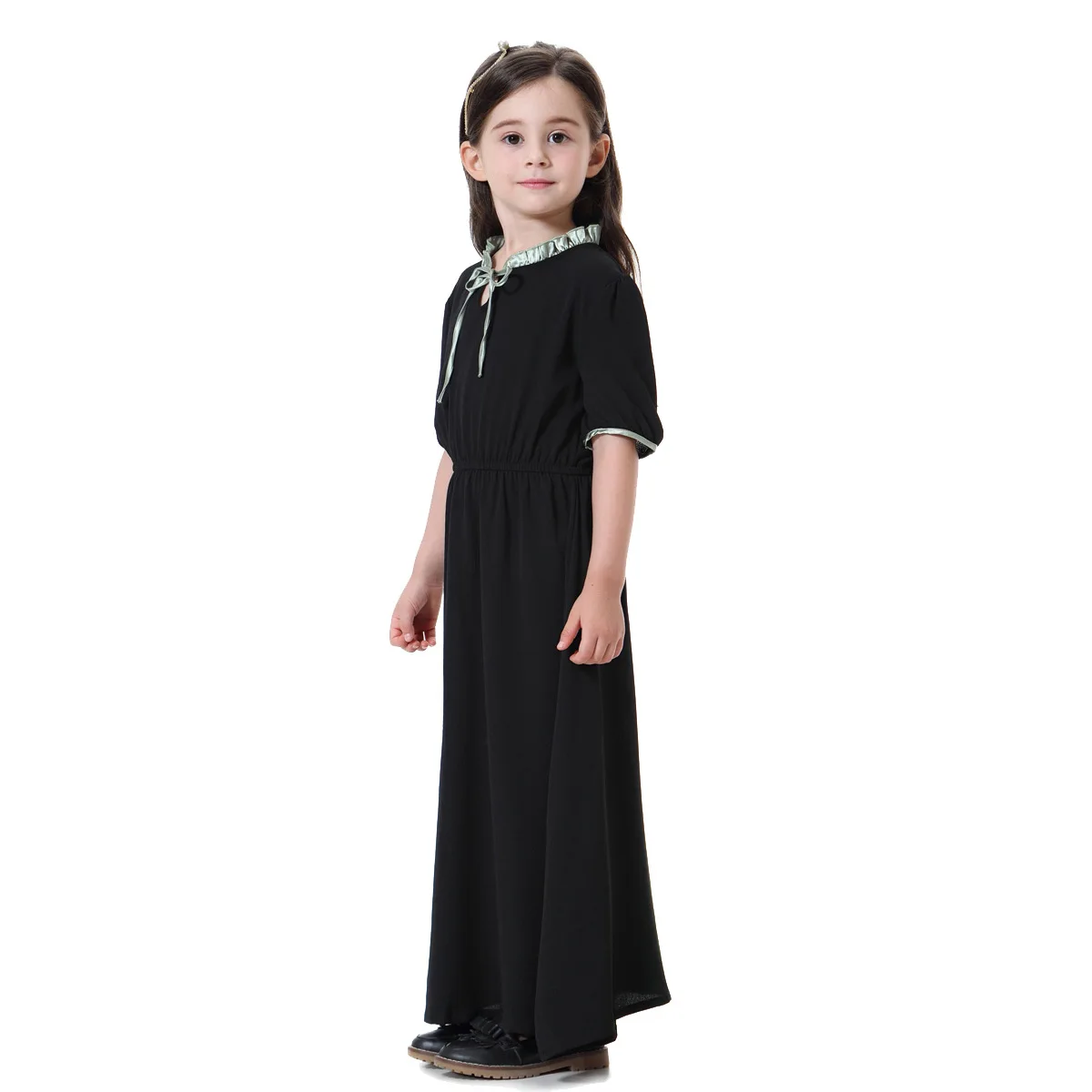 Мусульманская одежда для детей Мусульманское платье девочек Abaya Детская в