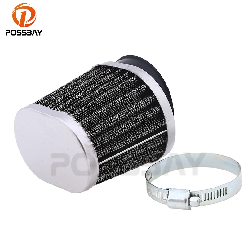 

POSSBAY 50MM Motorcycle Air Filter Scooter Air Filter Clamp-on Cleaner Air Pods For Honda Yamaha Kawasaki Suzuki Air Filter