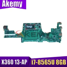 100% working for HP SPECTRE X360 13-AP motherboard L37640-601 DA0X36MBAE0 with i7-8565U cpu + 8GB RAM tested ok