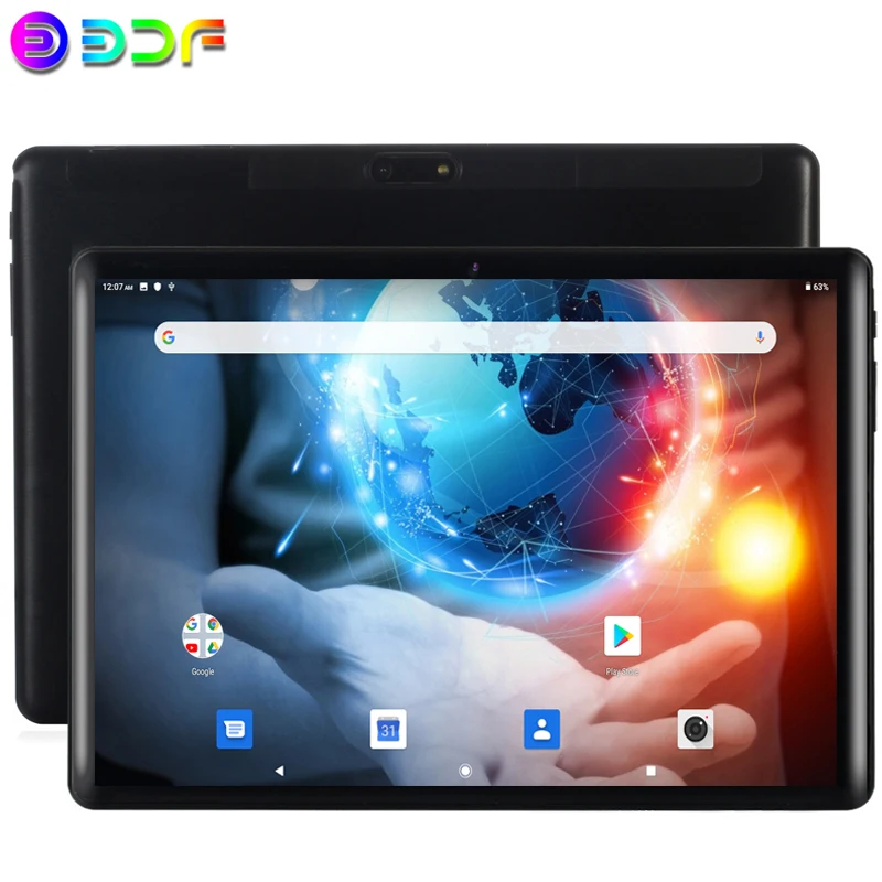 New 10.1 inch System Tablet PC 3G/4G Phone Call Strong 4GB/64GB Dual SIM Support Wi-Fi Bluetooth 8 Core Android 9.0 Tablets
