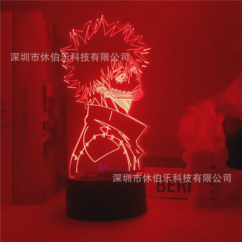 

Anime 3d Lamp Attack My Hero Academy Ackerman light for Bedroom Decoration Kids Gift Attack on Titan LED Night Light Gift
