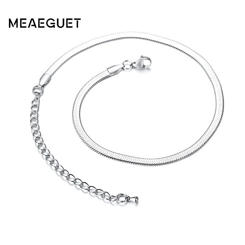 Не выцветает змеиная цепочка ожерелье итальянский цвет серебра талисман изящное