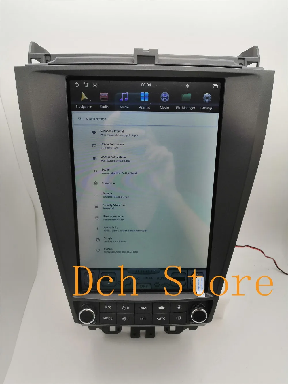 12,1 ''tesla стиль Android 8,1 автомобильный dvd-плеер gps для HONDA ACCORD 7 семь 2003-2007 px6 carplay радио naivgation стерео ips