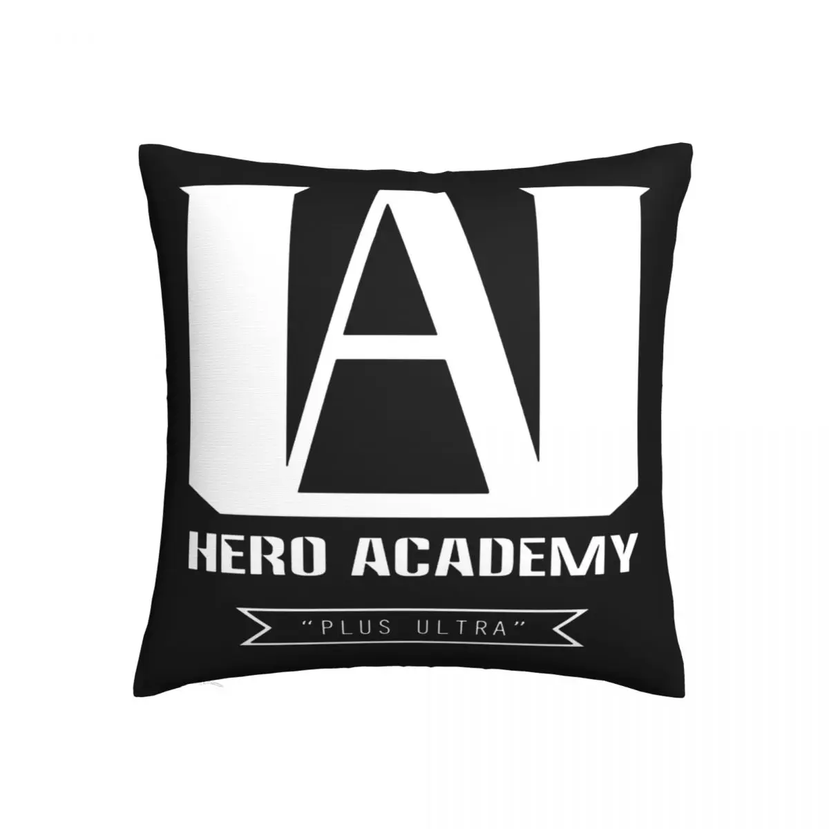 

Boku No Hero Pillow Case U A High Plus Ultra logo My Hero Academia Polyester Bed Pillowcase Zipper Summer Cute Cover