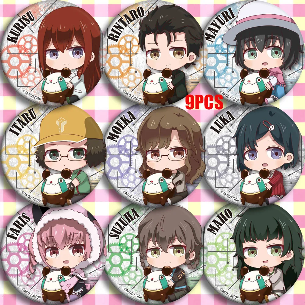 Японский аниме Steins Ворота Ринтаро окабе Оливия маеда Косплей вечевечерние Bedge