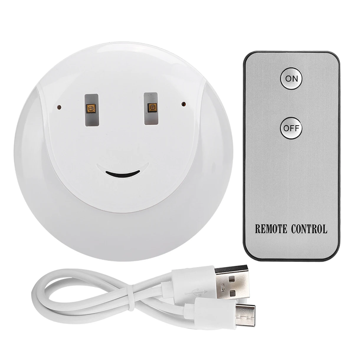 

SOONHUA Smart USB LED Night Light Voice Control Wall Lamp LED Lights With Remote Controller Type-C Cable For Bedroom Living Room