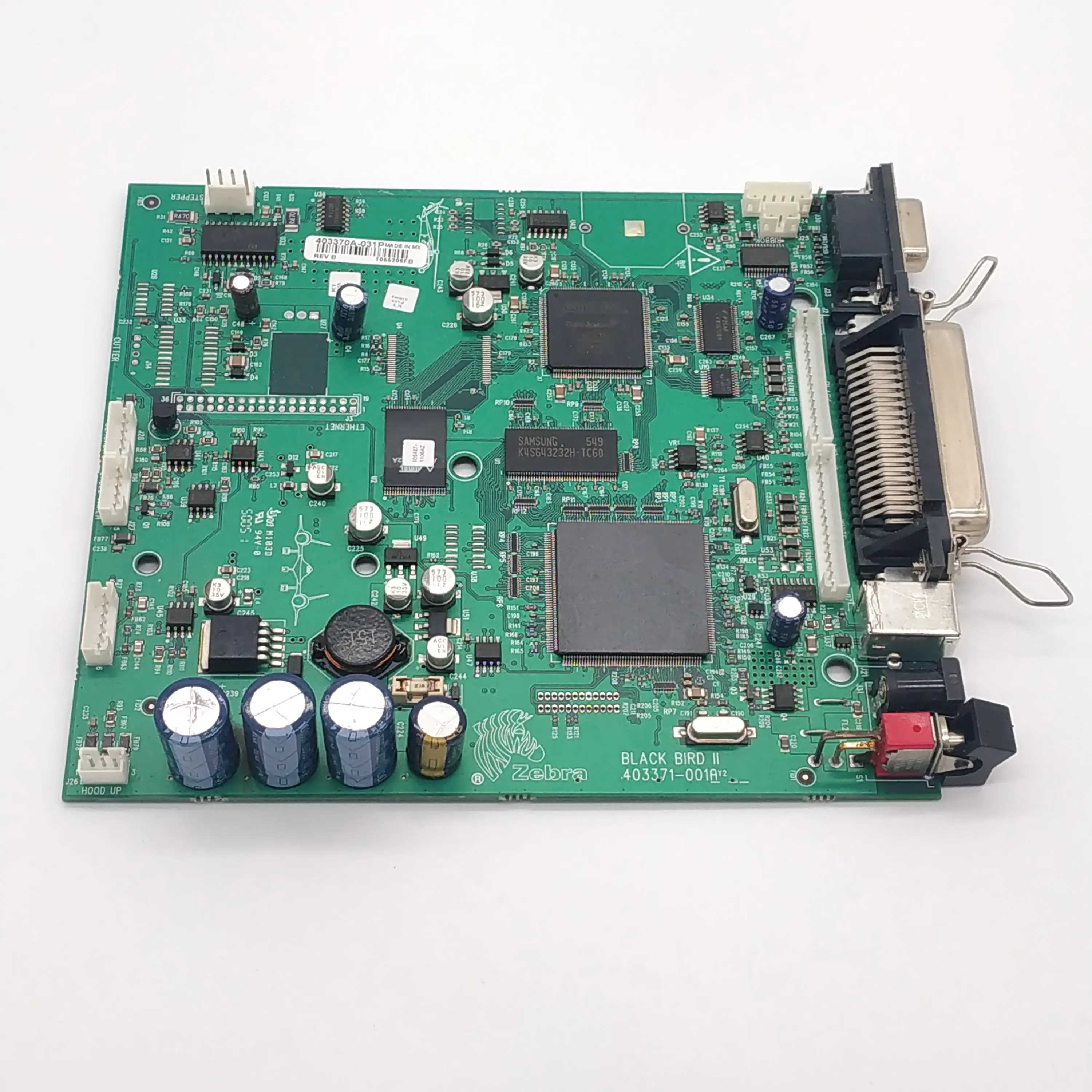 

G105916 Formatter main board 403281-001 403280-031p for zebra lp2844-z 2844z USB interface & parallel port