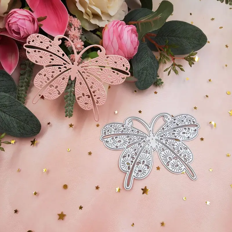 Le Papillon металлические режущие штампы Трафаретный Скрапбукинг DIY штамп для