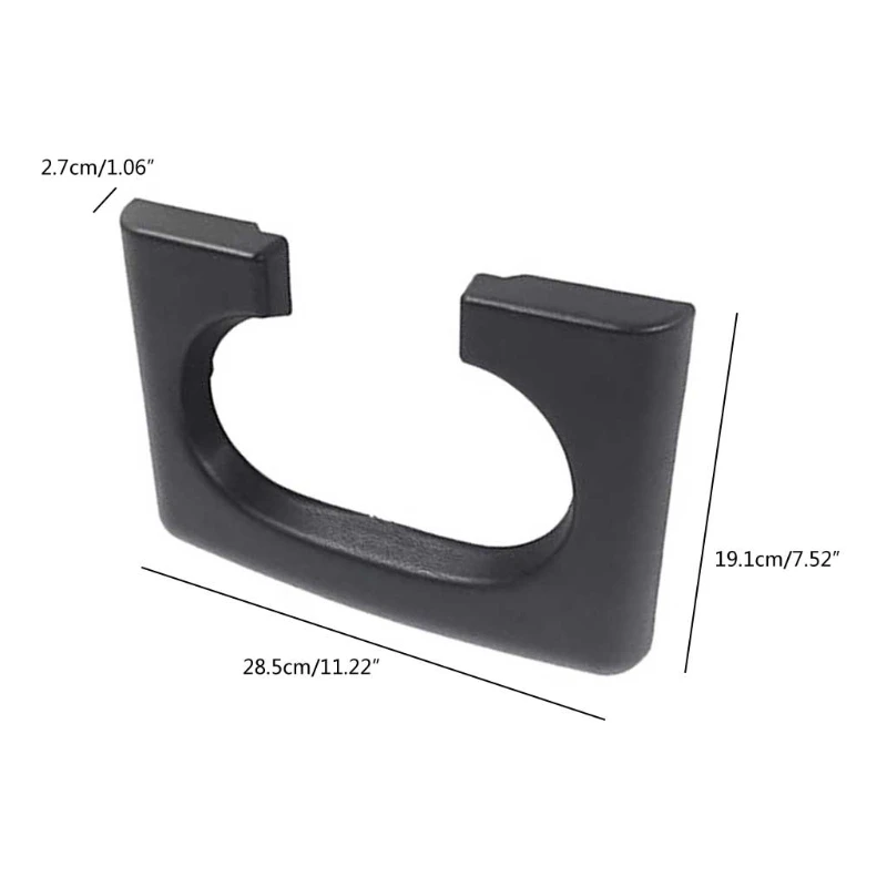 

3XUB Brown/Gray/Black Center Console Cup Holder Replacement Cup Pad for F-150 2004-2014 for F150 Accessories