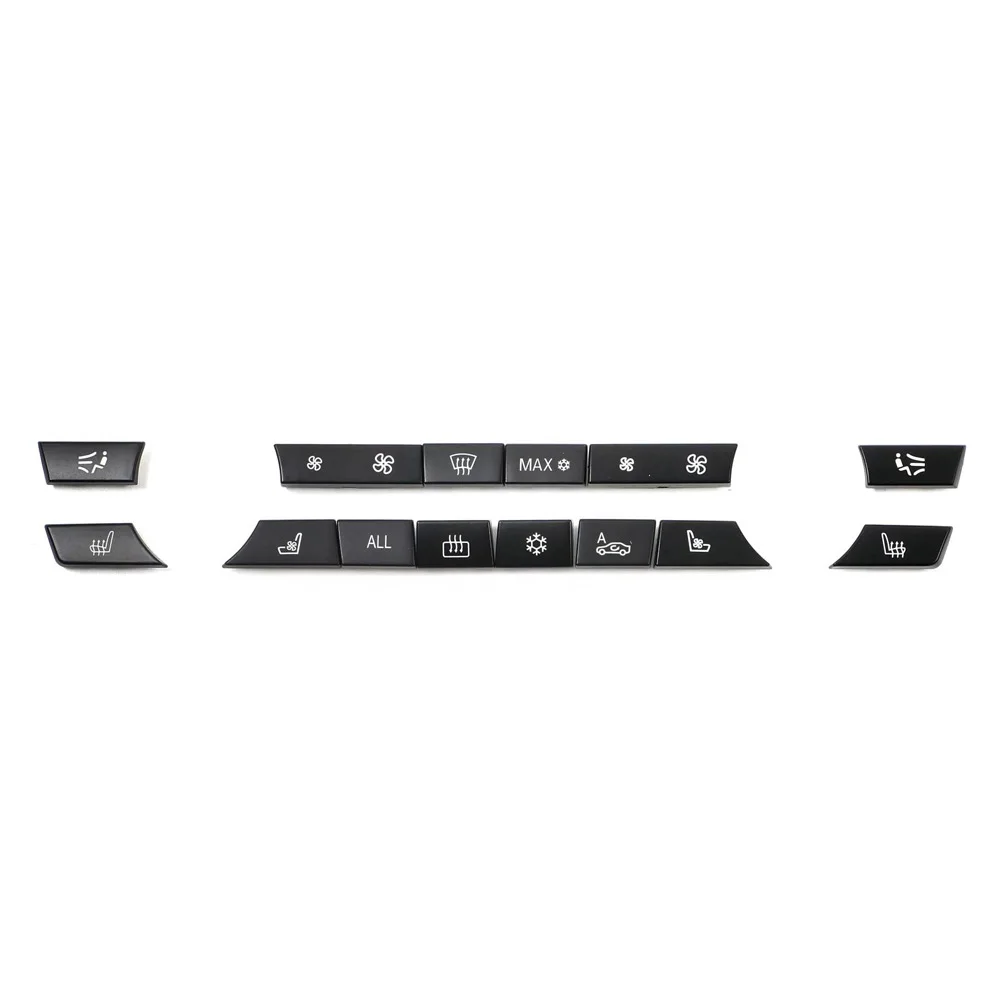 Сменная крышка кнопки переключателя кондиционера для B MW Low/Middle/High End 5 Series /5 GT / 6 7
