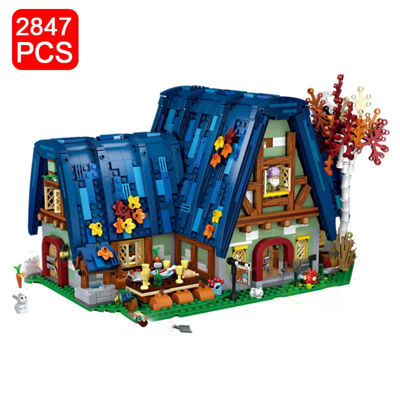 LOZ mini-Builidng Blocks Brick Toy Wedding Chapel Fairy House Bank Grand Theater For Kid Christmas Gift 1034 1035 1036 1041 1042 images - 4