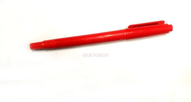 

Double-headed oily marker Marker PC board mark black red blue hook brush