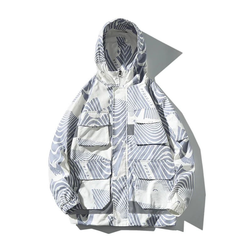 2019 мужские куртки и пальто камуфляжная ветровка с капюшоном тактические в