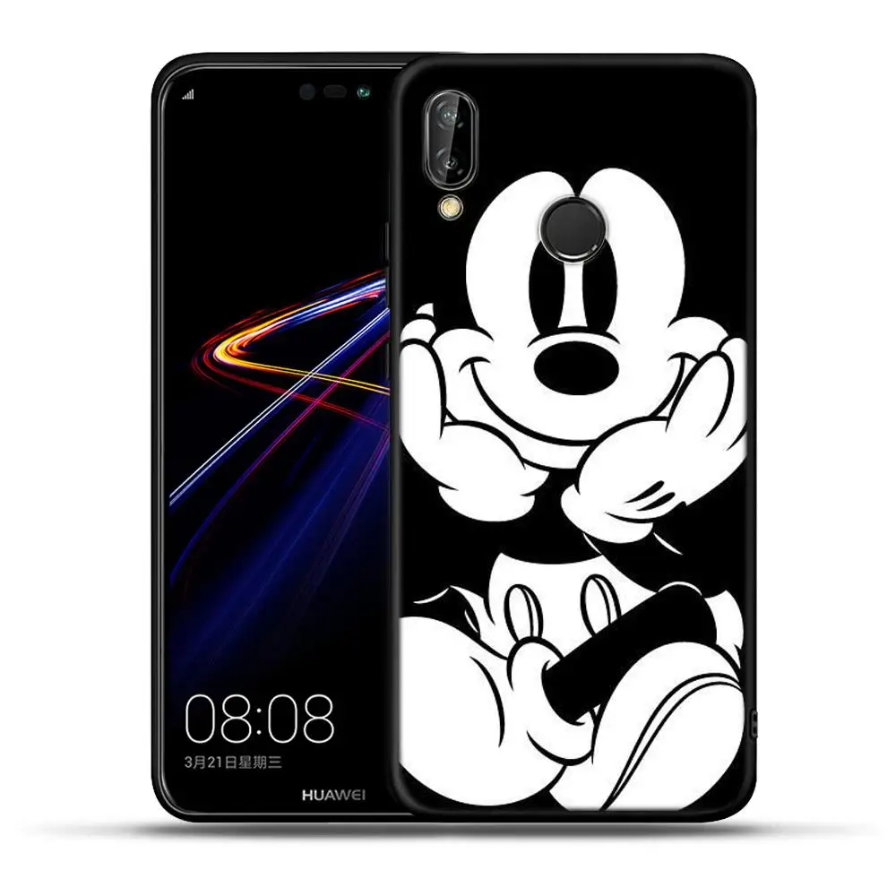Милый мультяшный чехол для huawei P20 P30 Pro mate 10 20 Lite Y5 Y6 Y7 Y9 Prime P Smart Plus чехол s силиконовый чехол Coque Etui