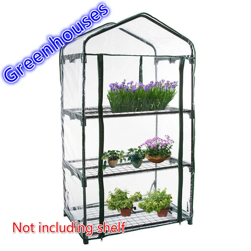 Теплая теплица из ПВХ одноразовая довольно прочная для улицы растений цветов