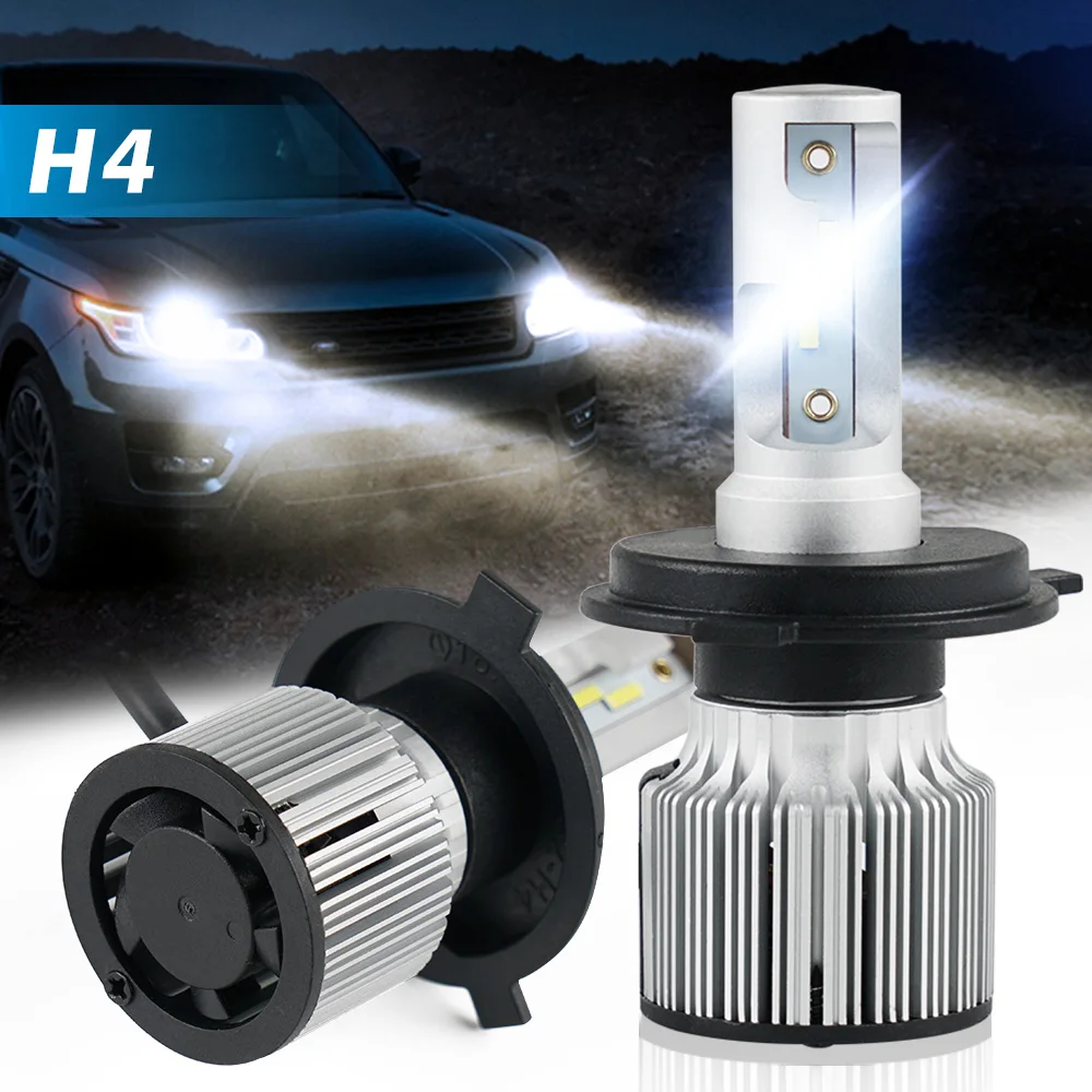 H4 9003 светодиодный головной светильник лампы для Audi A4 1995 2000 90/Quattro Кабриолет 9003/H4