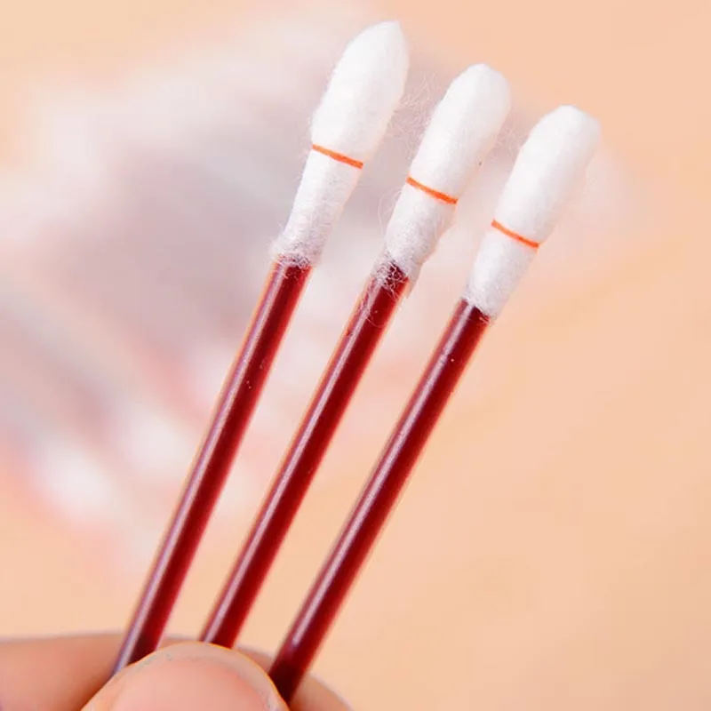 80 штук одноразовые тампоны спиртовые ватные палочки дезинфицированные детские