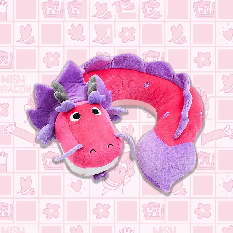 2021 Новый хотите мультфильм дракон плюшевые игрушки U формы из пены с эффектом
