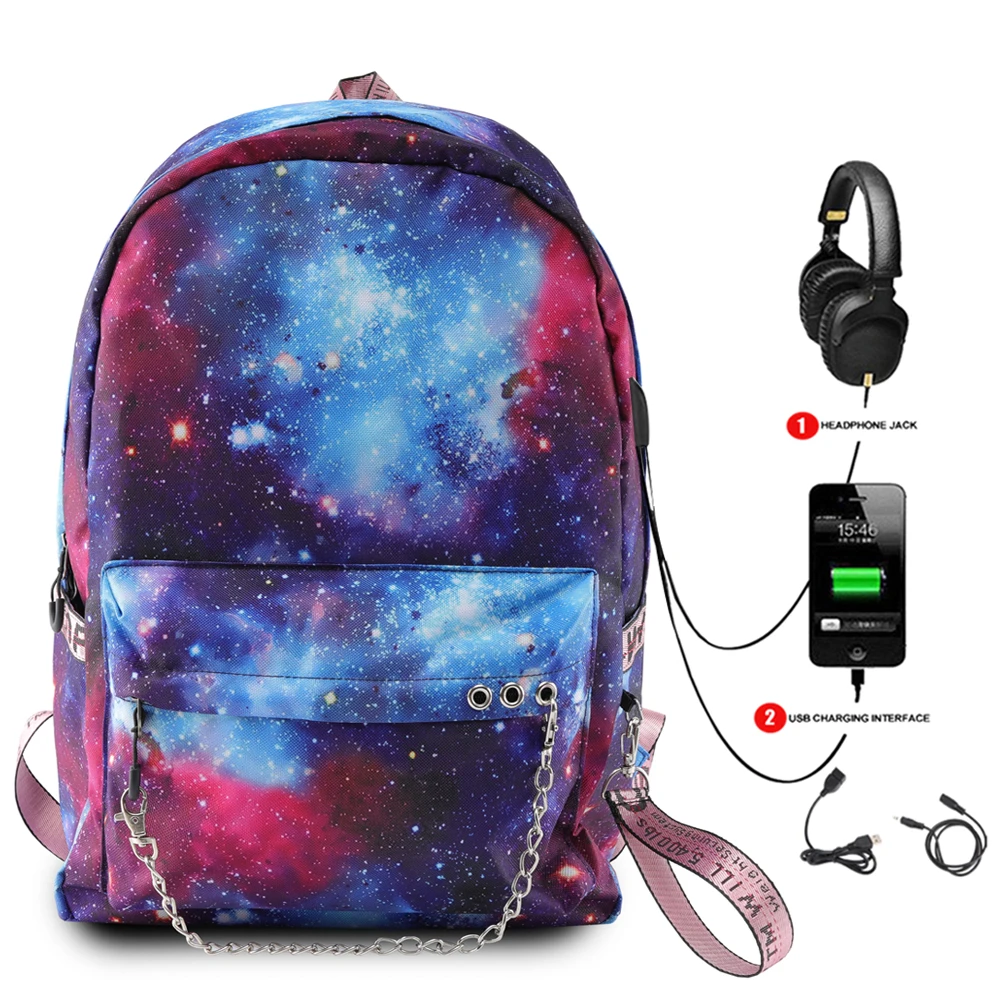 Модная уличная сумка на плечо Starry Sky для мужчин и женщин нагрудная из ткани