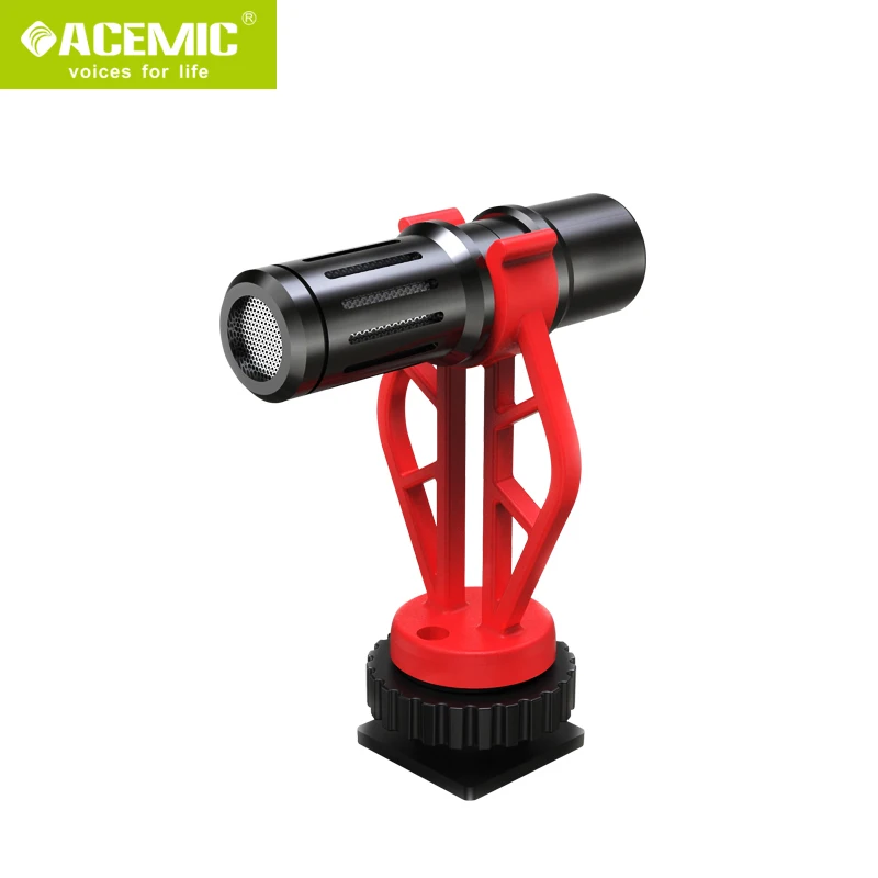 Acemic CAM50/CAM20 DSLR камера видео микрофон для iPhone/Android мобильный телефон canon EOS/Nikon