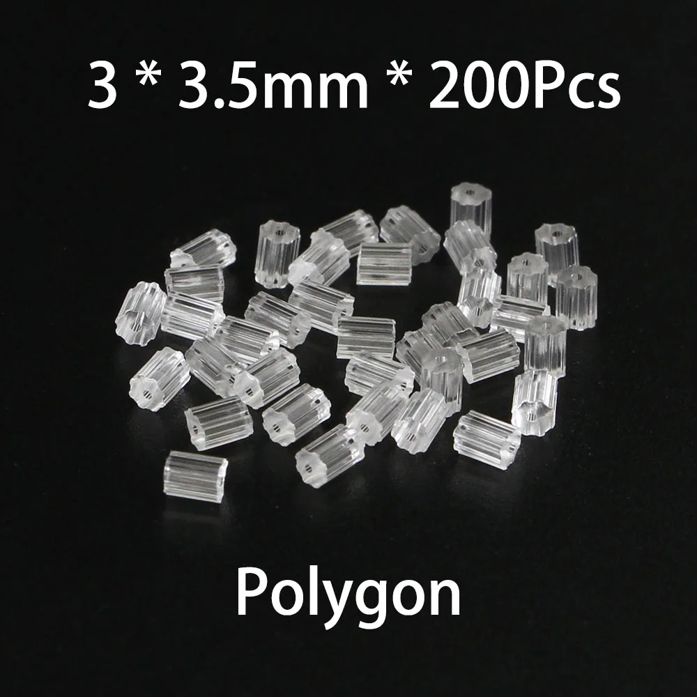 3 x 3.5mm 200 шт./лот резиновая серьга задняя силиконовая Цветочная затычка для ушей блокированные серьги колпачки задние пробки для самостоятельного изготовления ювелирных изделий подарок - Цвет: 3 x 3.5mm