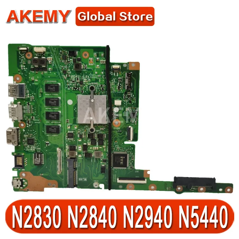 Akemy E502MA E402MA материнская плата для ноутбука ASUS E50MS E402M 2G/4G/8G N2830 N2840 N2940