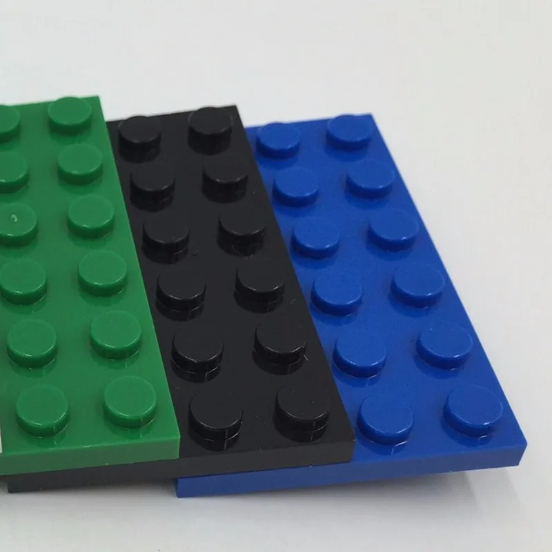 25 шт. DIY креативные 4X6 строительные блоки Базовая пластина совместимая с Lego Размер