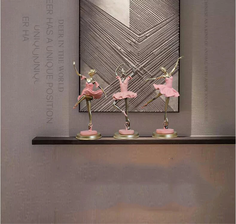 Европейские искусственные полимерные украшения статуэтка для домашнего