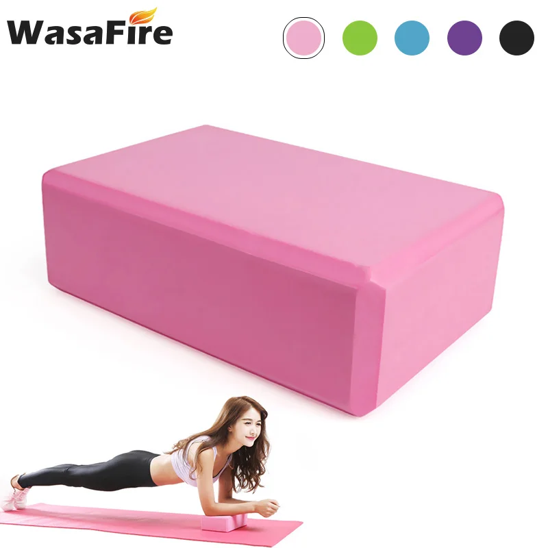 

EVA Yoga Block Brick Sport Training Foam Yoga Pilates Block Workout Stretching Body Shaping Building Fitness Equipment