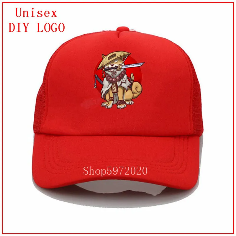 Собака Шиба ину самура Акита Япония Ронин кавайи черная Жизнь Материя Кепка