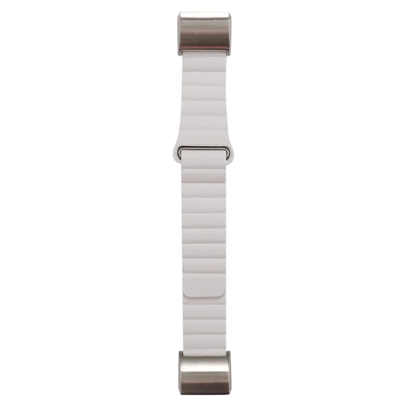 Наручный ремешок для Fitbit Charge 2, 3 ремешка, сменный кожаный ремень-петля для Fit Bit Charge 2, 3 браслета, умный Браслет, аксессуары - Цвет: White