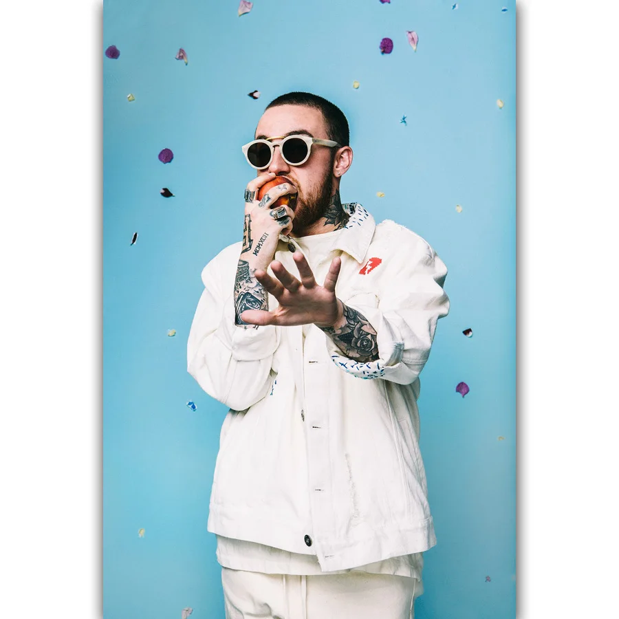 MQ1167 Mac Miller на заказ хип хоп рэп музыка певец звезда популярный художественный