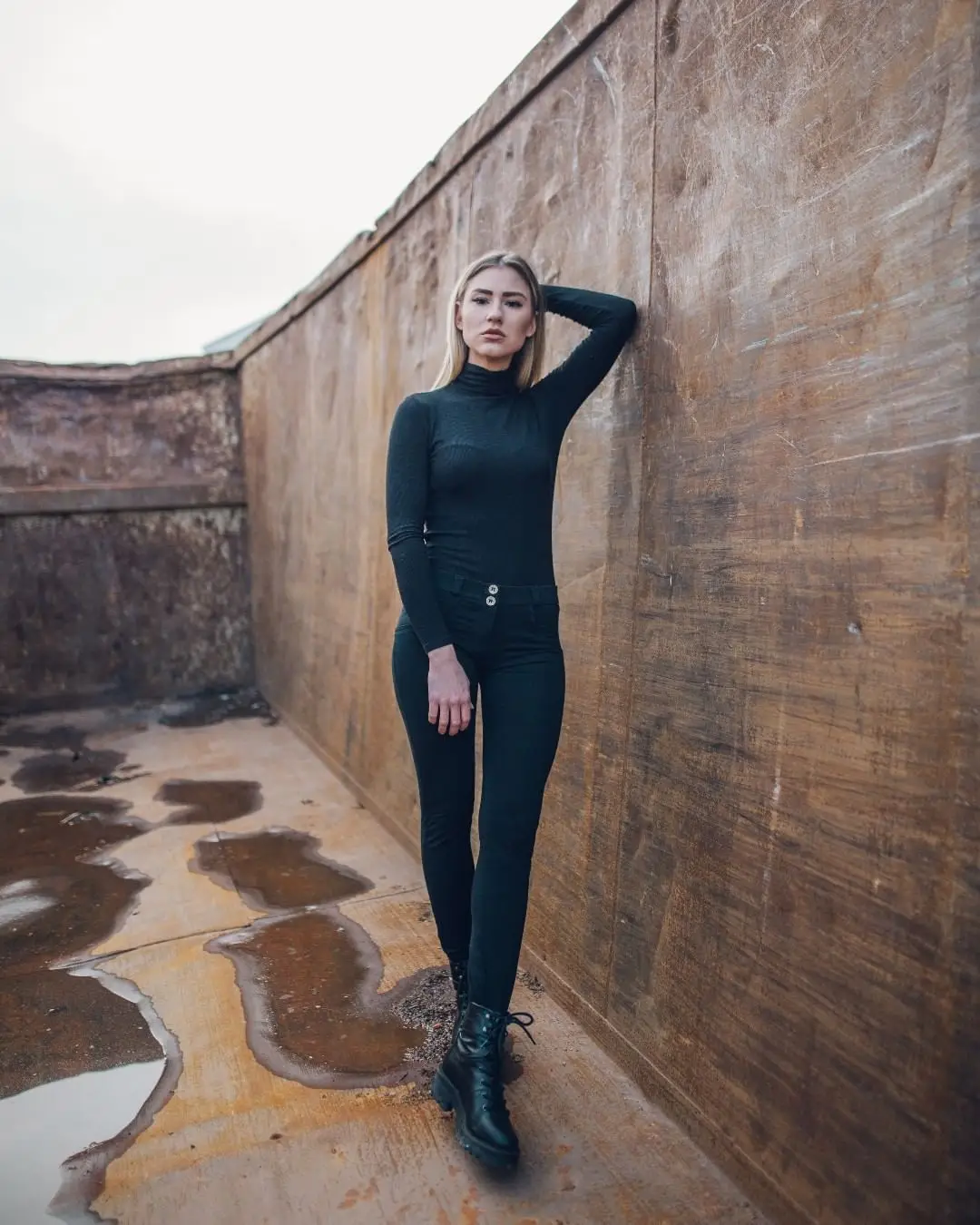 Женские джинсы с эффектом пуш-ап Melody эластичные узкие со средней талией и