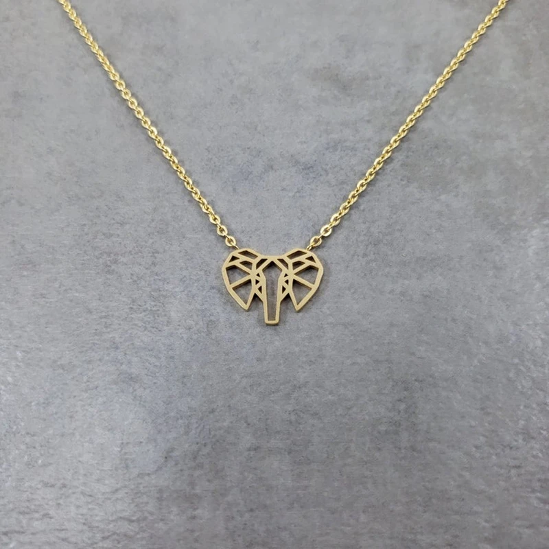 Великолепная сказка слон Талисманы Цепочки и ожерелья Новинка 2017 года Лаки