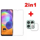 Закаленное стекло для samsung galaxy A32 A325F DS A52 A525F A72 A725F A02 A21S A22 A022G S21 FE, Защитная пленка для экрана объектива камеры