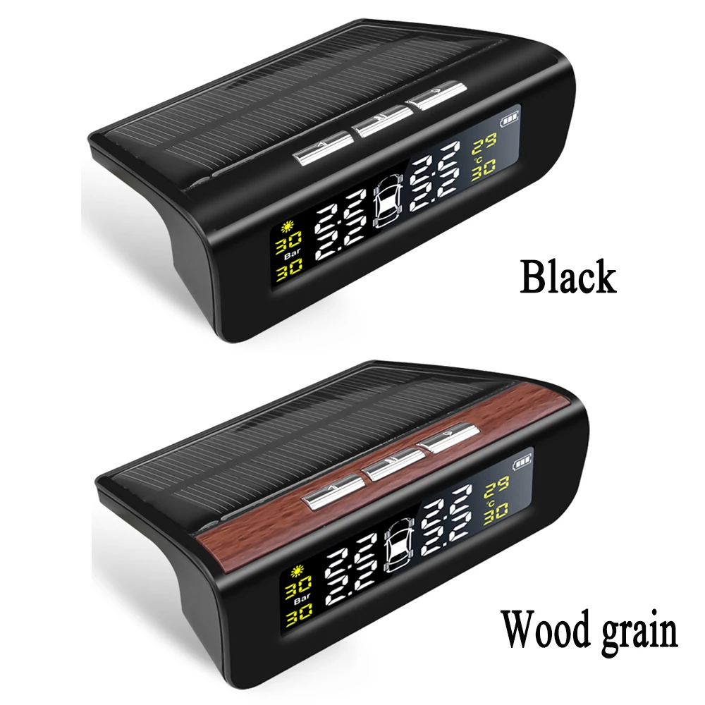 Система контроля давления в шинах на солнечной батарее универсальная система 4